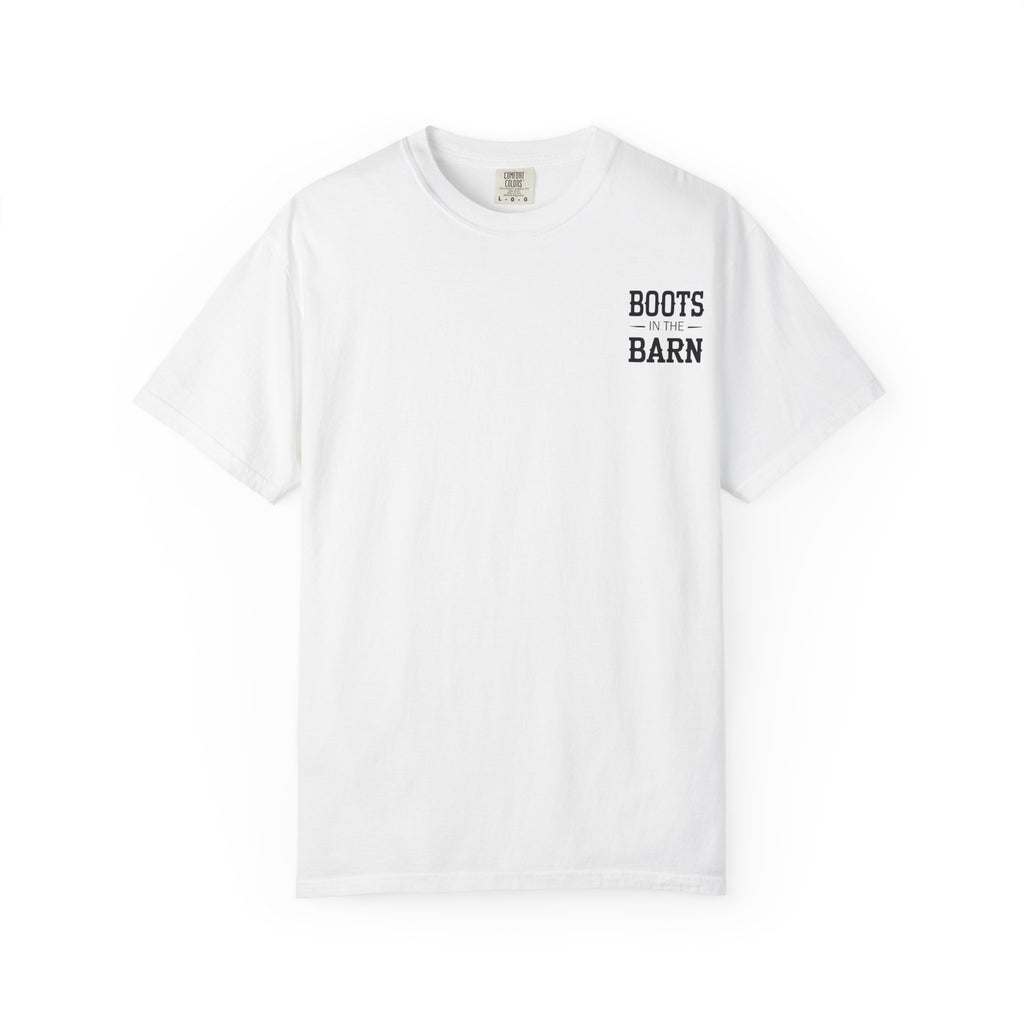 Boots in the Barn T-Shirt — Western Cowboy Line Dancing Tee