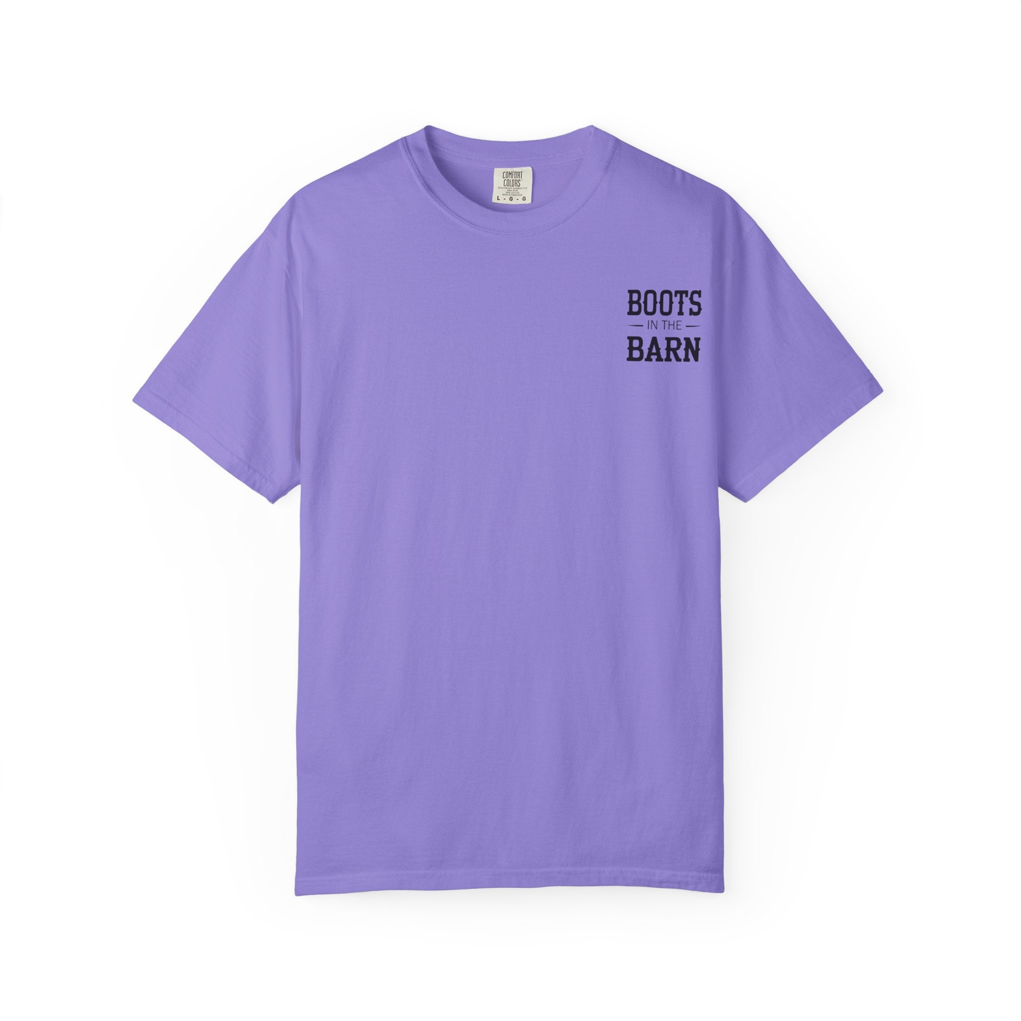 Boots in the Barn T-Shirt — Western Cowboy Boots Line Dancing Tee