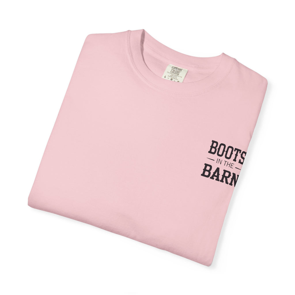 Boots in the Barn T-Shirt — Western Cowboy Boots Line Dancing Tee