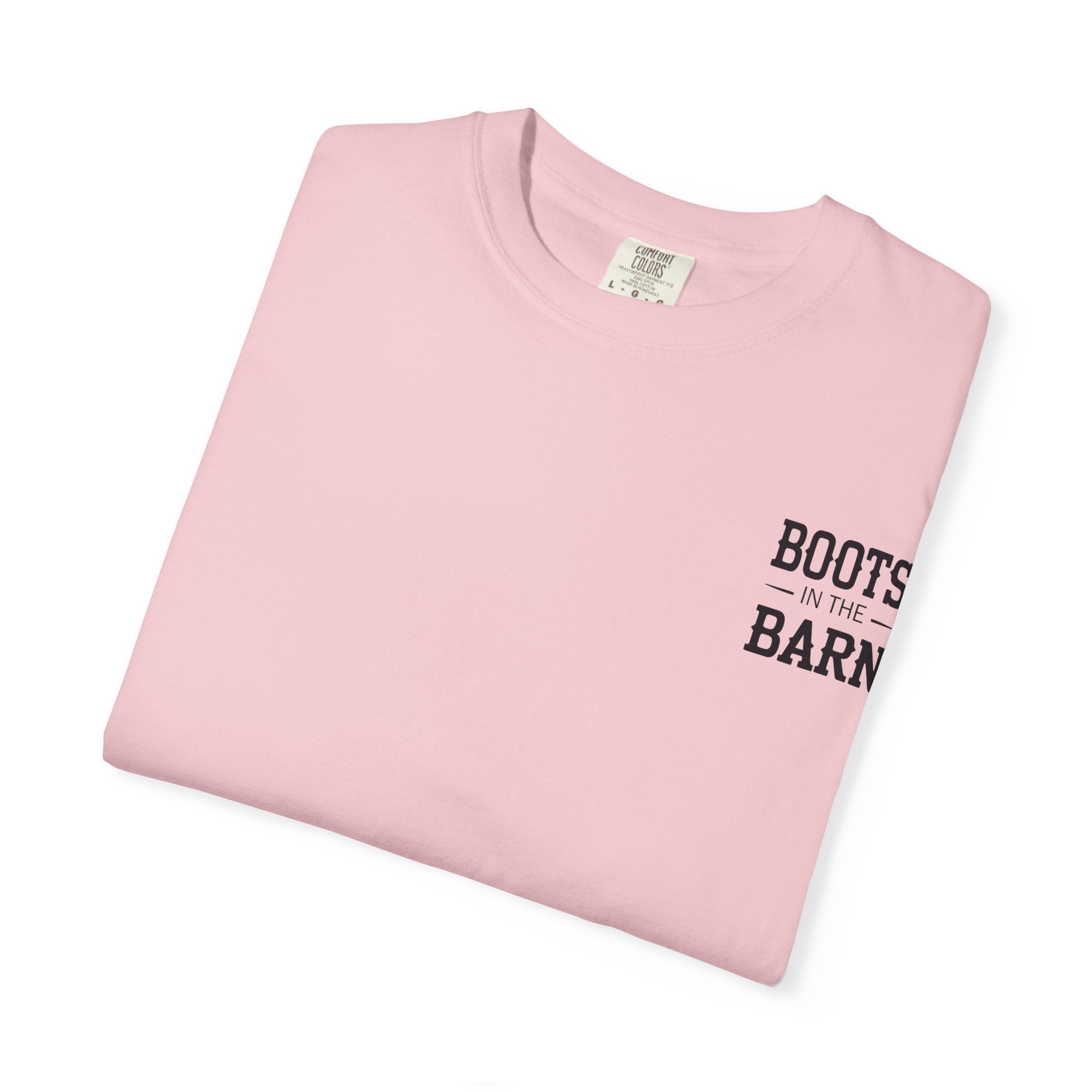 Boots in the Barn T-Shirt — Western Cowboy Boots Line Dancing Tee