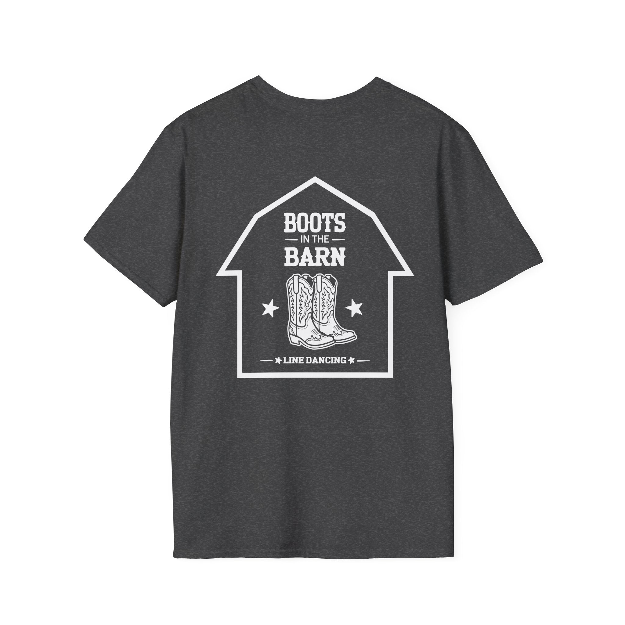 Boots in the Barn T-Shirt — Rustic Western Graphic Tee