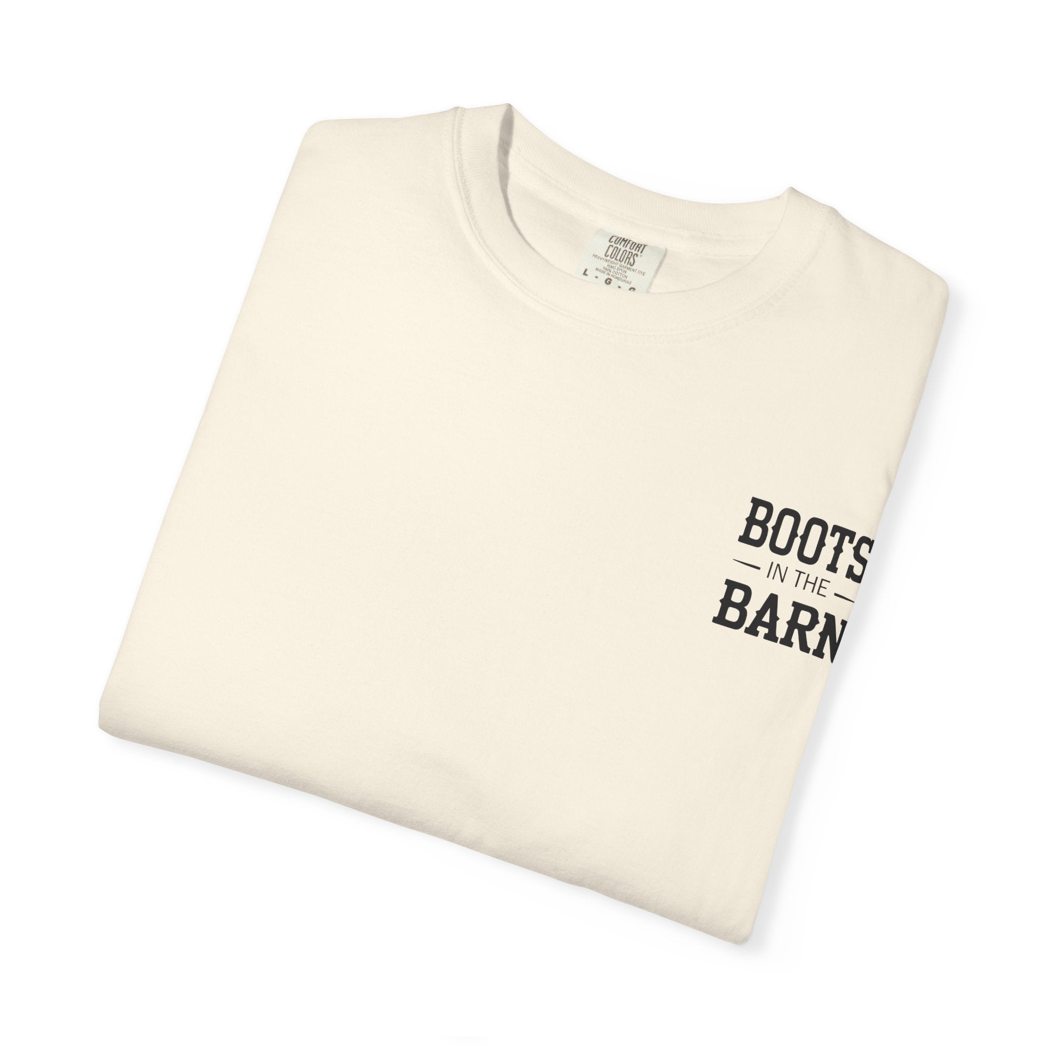 Boots in the Barn T-Shirt — Western Cowboy Boots Line Dancing Tee