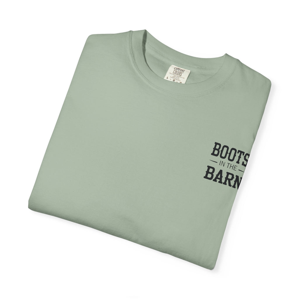 Boots in the Barn T-Shirt — Western Cowboy Boots Line Dancing Tee