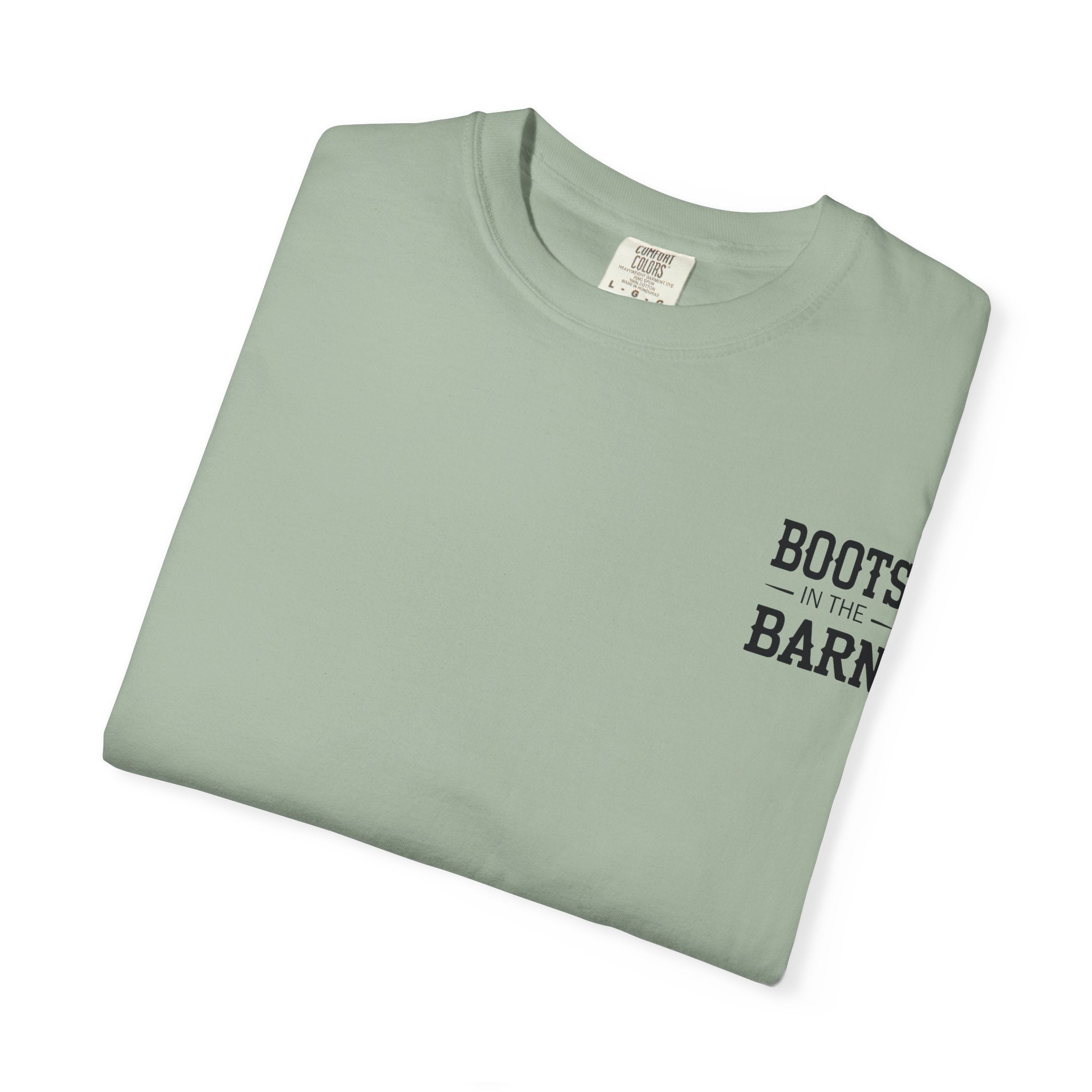 Boots in the Barn T-Shirt — Western Cowboy Boots Line Dancing Tee