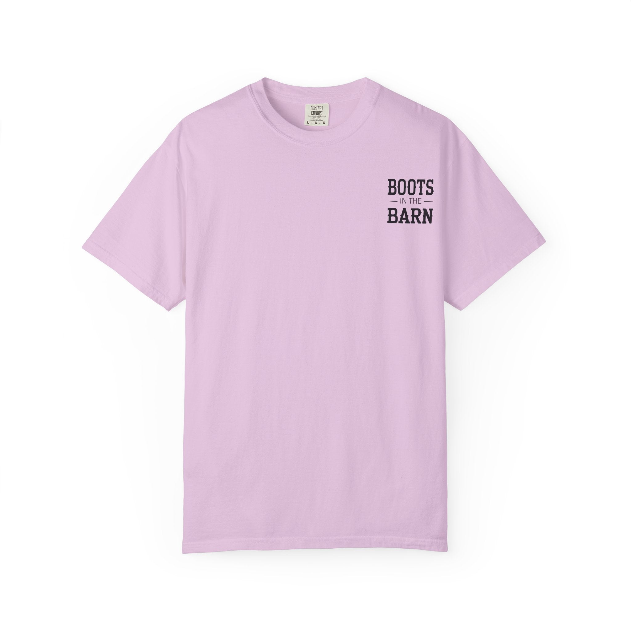 Boots in the Barn T-Shirt — Western Cowboy Boots Line Dancing Tee