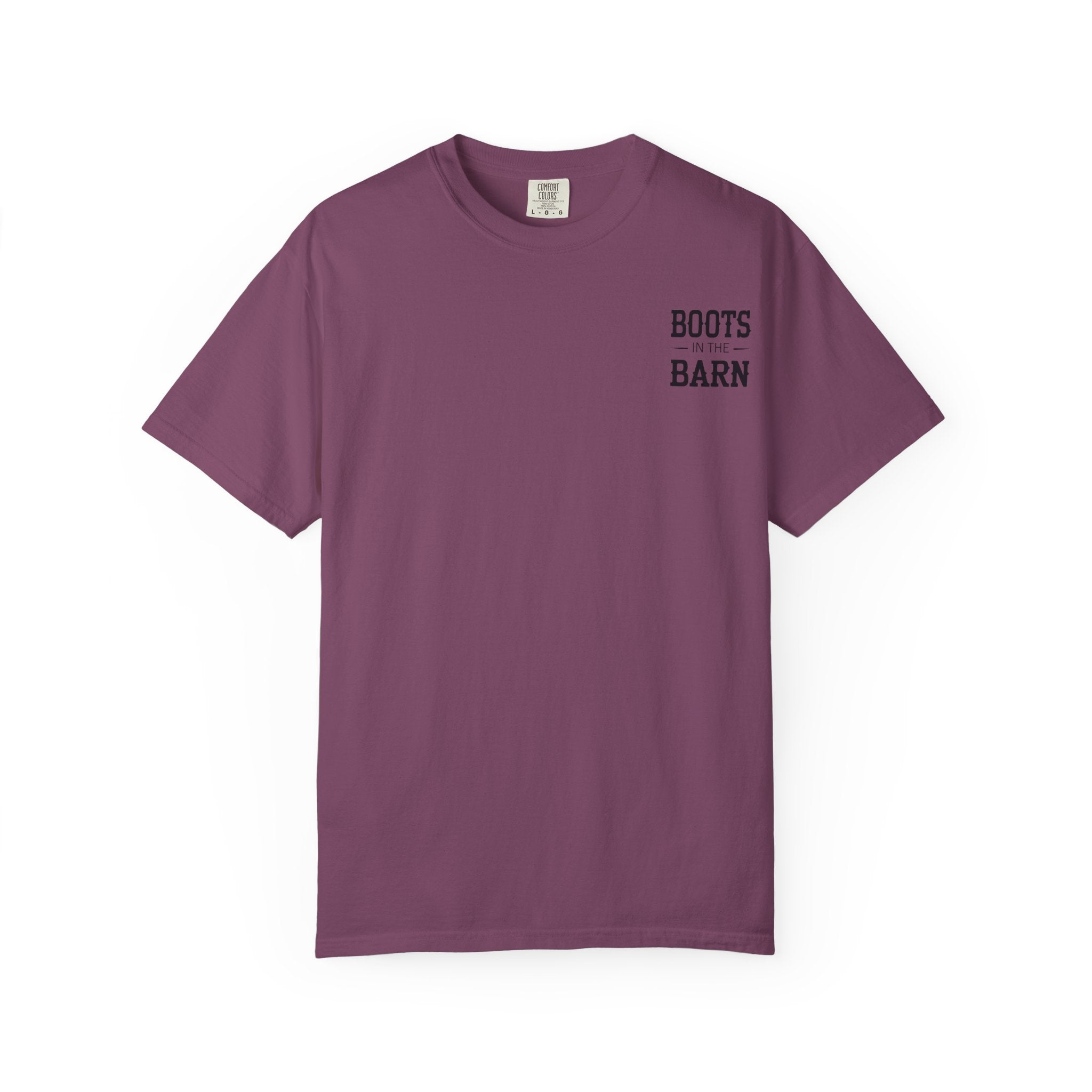 Boots in the Barn T-Shirt — Western Cowboy Boots Line Dancing Tee