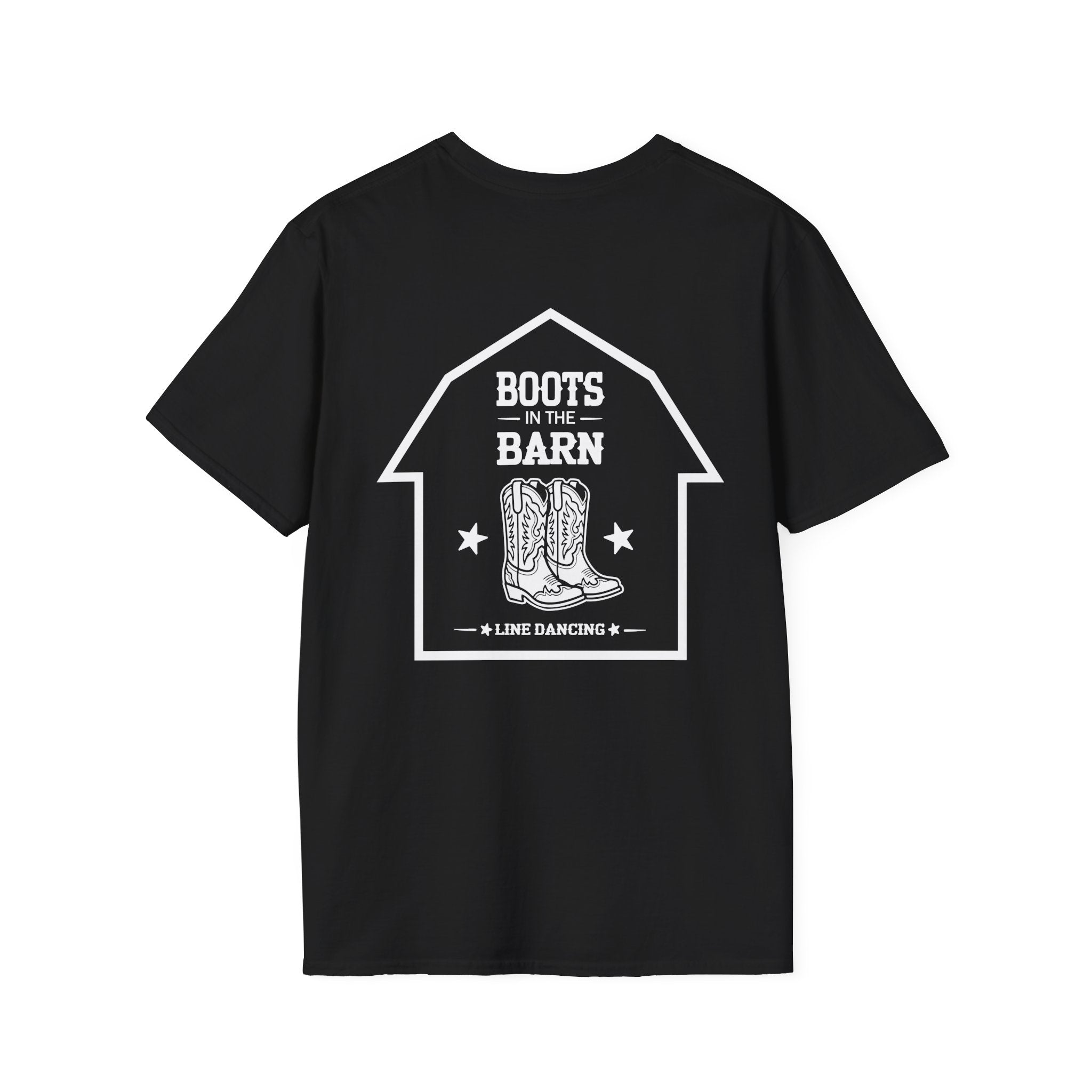 Boots in the Barn T-Shirt — Rustic Western Graphic Tee