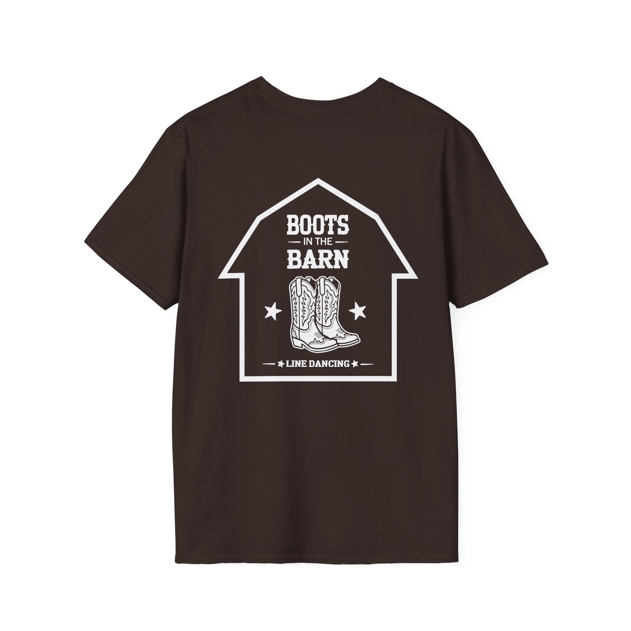 Boots in the Barn T-Shirt — Rustic Western Graphic Tee