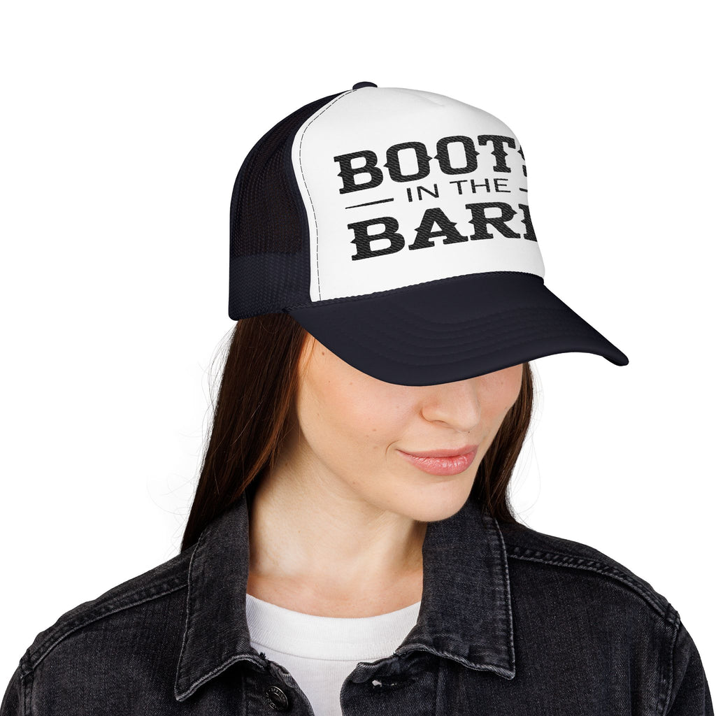 Boots in the Barn Trucker Hat — Vintage Country Foam Mesh Cap