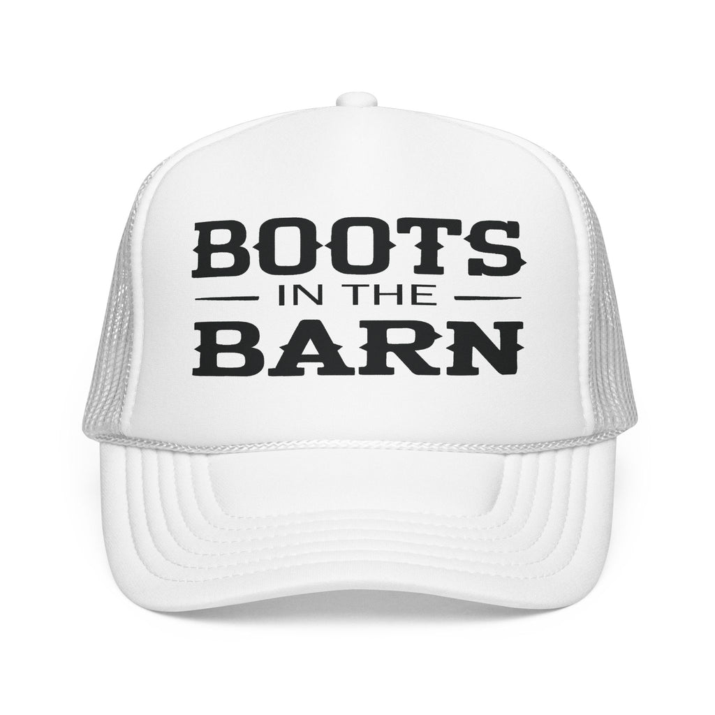 Trucker Hat — "Boots in the Barn" Foam Mesh Cap
