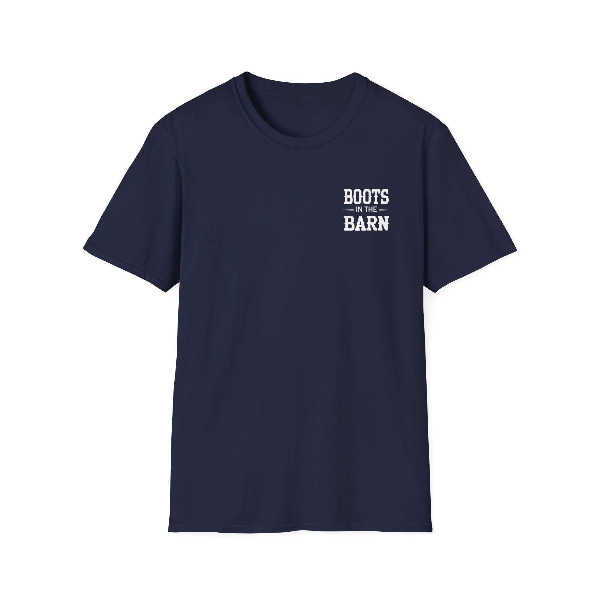 Boots in the Barn T-Shirt — Rustic Western Graphic Tee