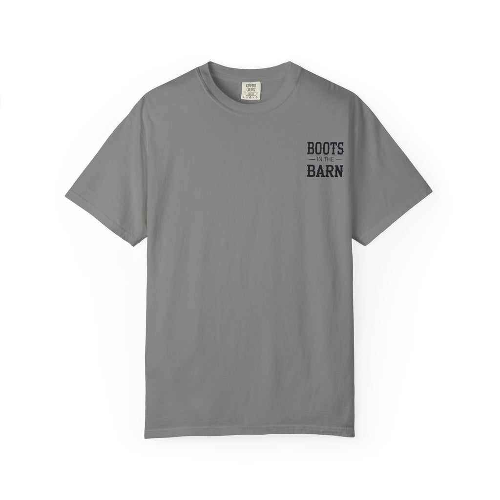 Boots in the Barn T-Shirt — Western Cowboy Line Dancing Tee