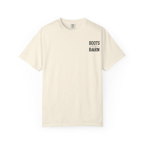 Boots in the Barn T-Shirt — Western Cowboy Boots Line Dancing Tee