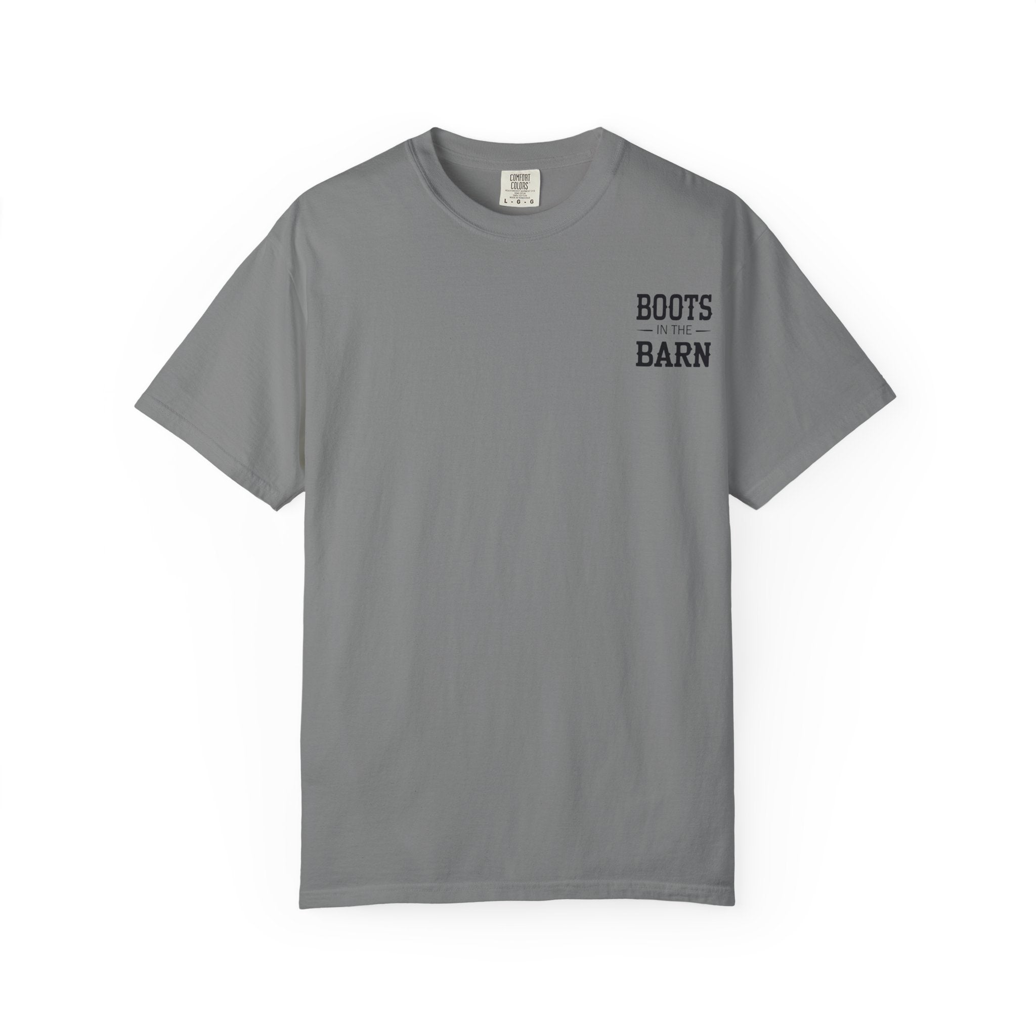 Boots in the Barn T-Shirt — Western Cowboy Boots Line Dancing Tee