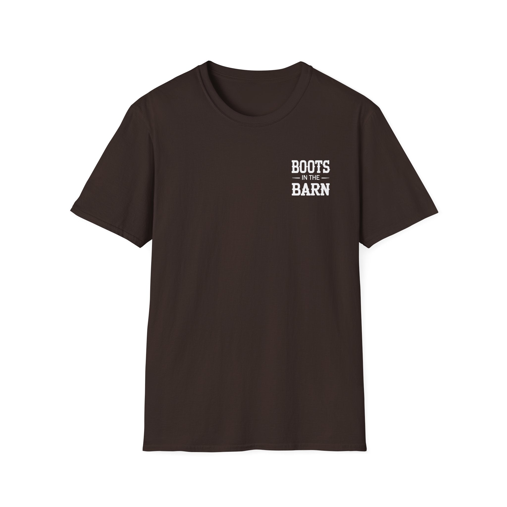 Boots in the Barn T-Shirt — Rustic Western Graphic Tee