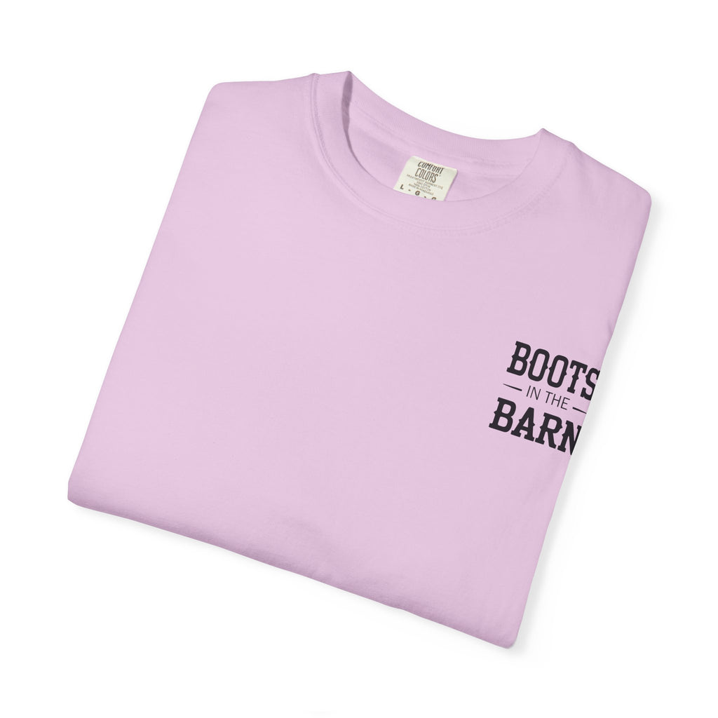 Boots in the Barn T-Shirt — Western Cowboy Boots Line Dancing Tee