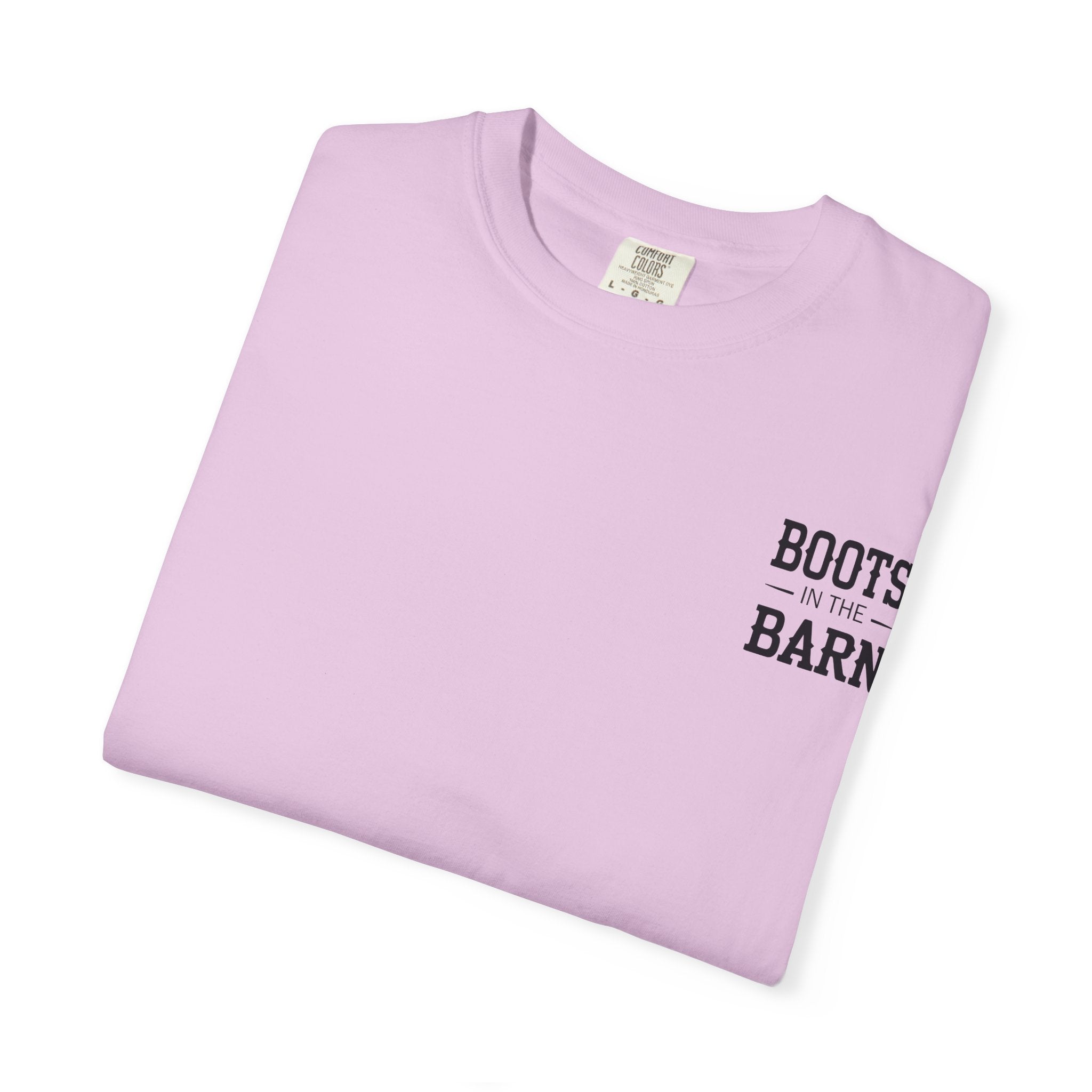 Boots in the Barn T-Shirt — Western Cowboy Boots Line Dancing Tee