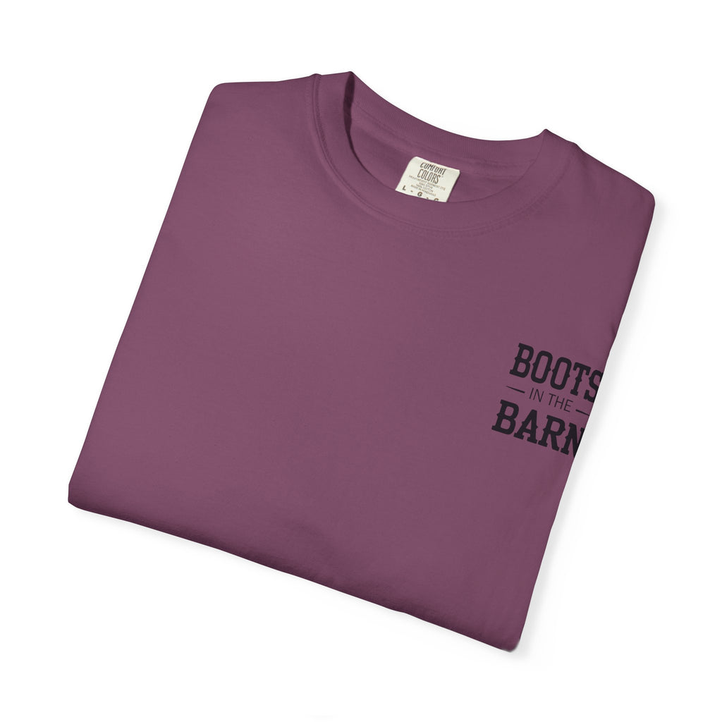 Boots in the Barn T-Shirt — Western Cowboy Boots Line Dancing Tee