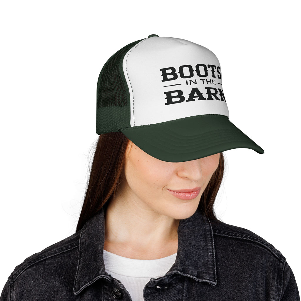 Boots in the Barn Trucker Cap | Western Farm Hat