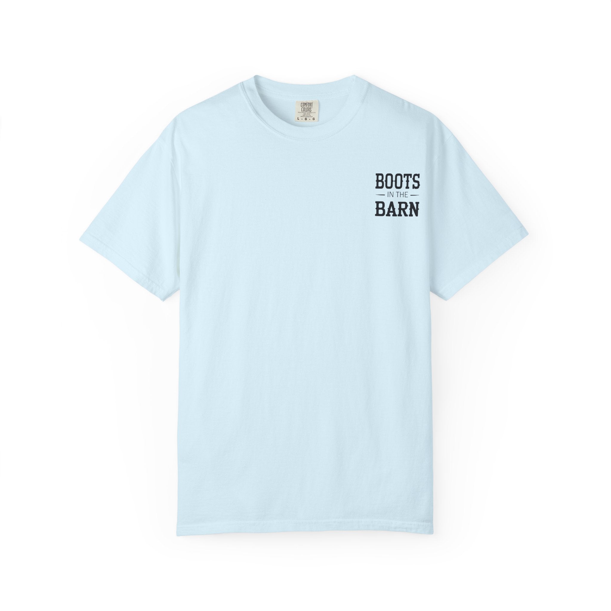 Boots in the Barn T-Shirt — Western Cowboy Boots Line Dancing Tee