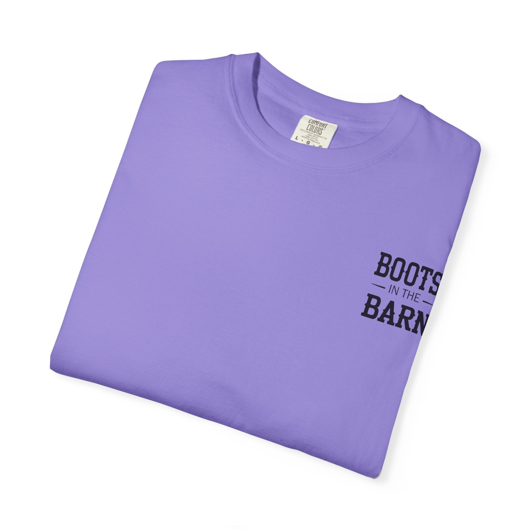 Boots in the Barn T-Shirt — Western Cowboy Boots Line Dancing Tee