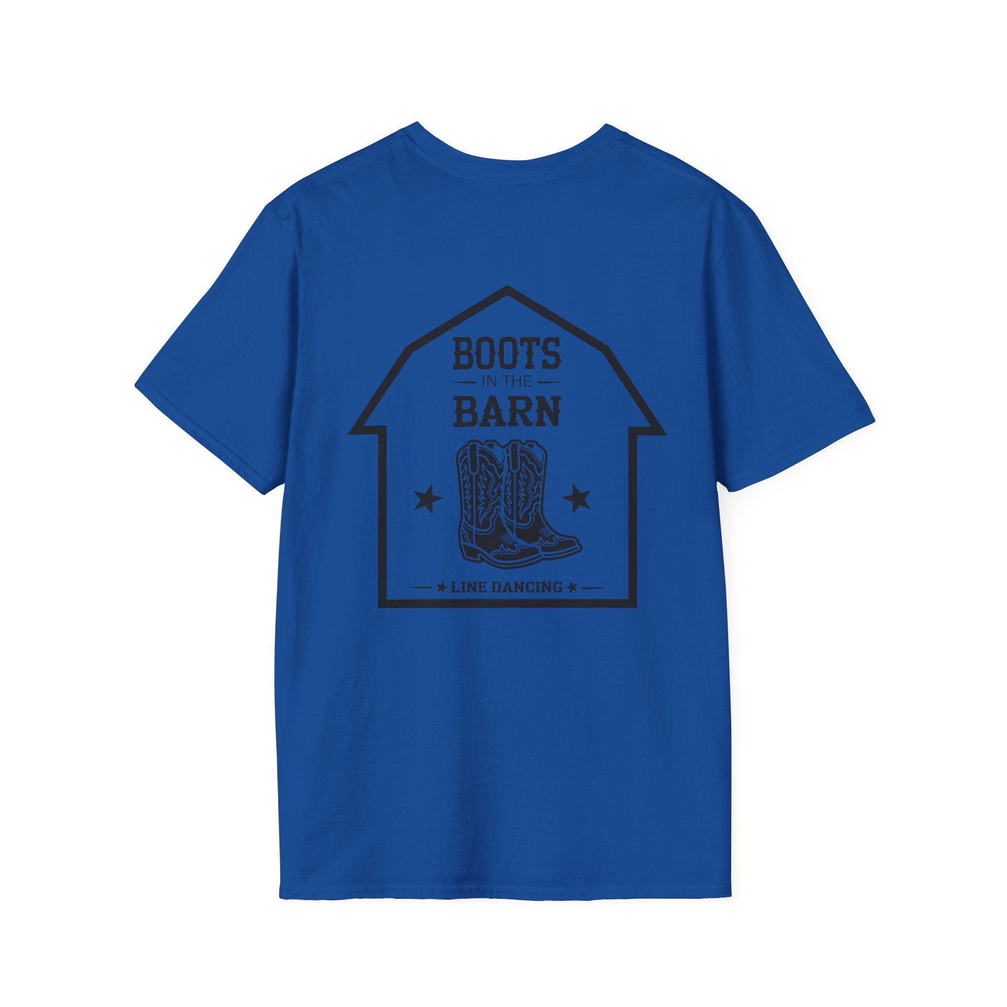 Boots in the Barn Graphic T‑Shirt — Rustic Farmhouse Tee for Country Lovers