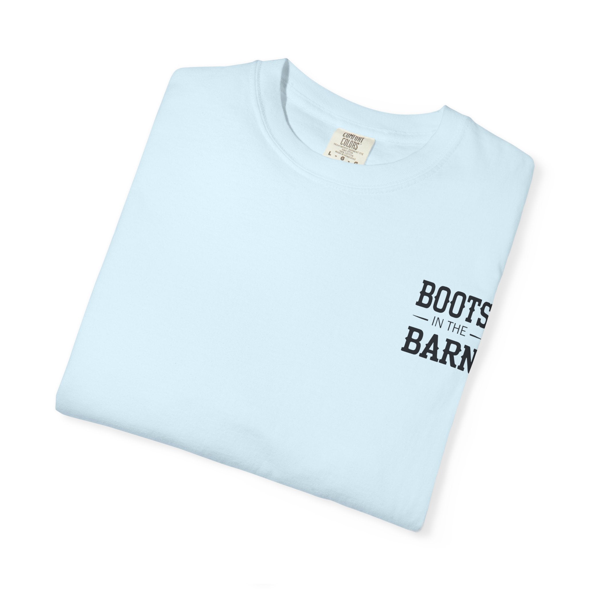 Boots in the Barn T-Shirt — Western Cowboy Boots Line Dancing Tee