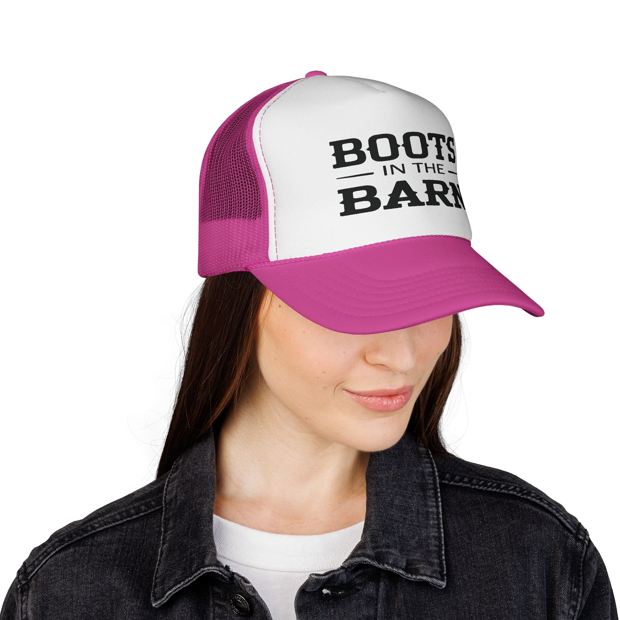 Boots in the Barn Trucker Cap | Western Farm Hat