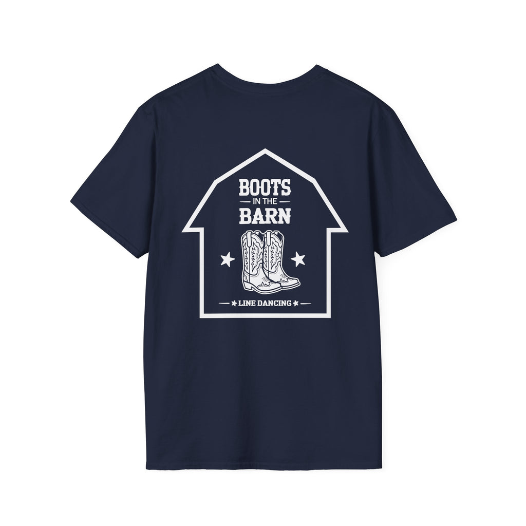 Boots in the Barn T-Shirt — Rustic Western Graphic Tee
